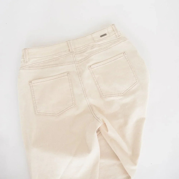 Prana Cream Taper  Denim Size 6-28 - Picture 14 of 15